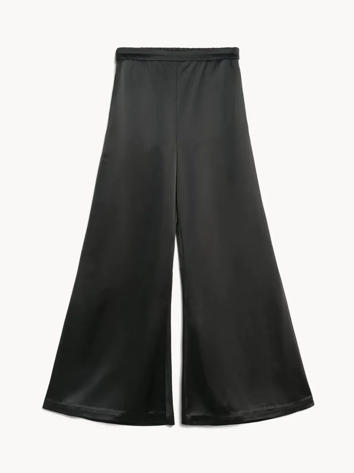 Trousers Women By Malene Birger Lucee Flared Trousers Black