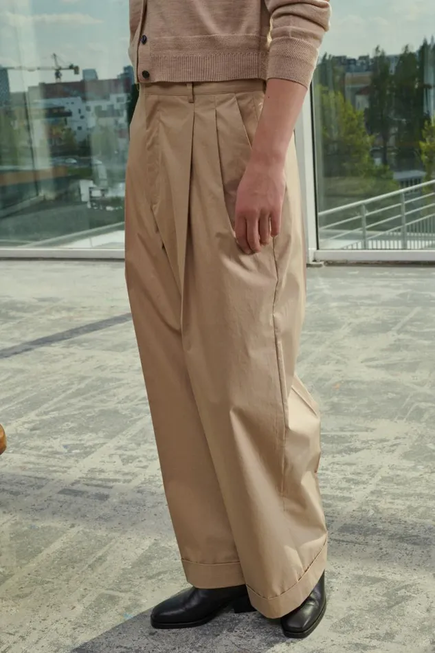 Trousers Women Soeur WATSON TROUSERS Beige