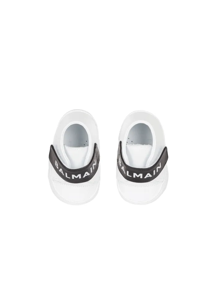 Velcro Trainers White Kids Balmain