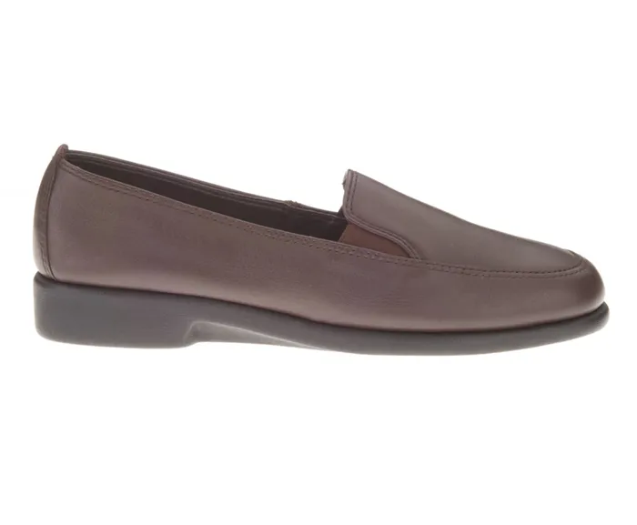 Walking Shoes Hush Puppies Women Heaven Dark Brown Leather