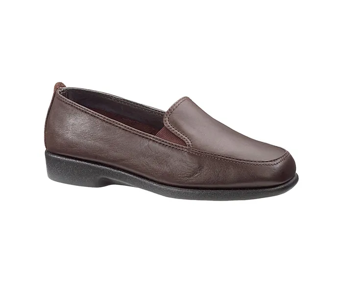 Walking Shoes Hush Puppies Women Heaven Dark Brown Leather Walking Shoes Hush Puppies Women Heaven Dark Brown Leather