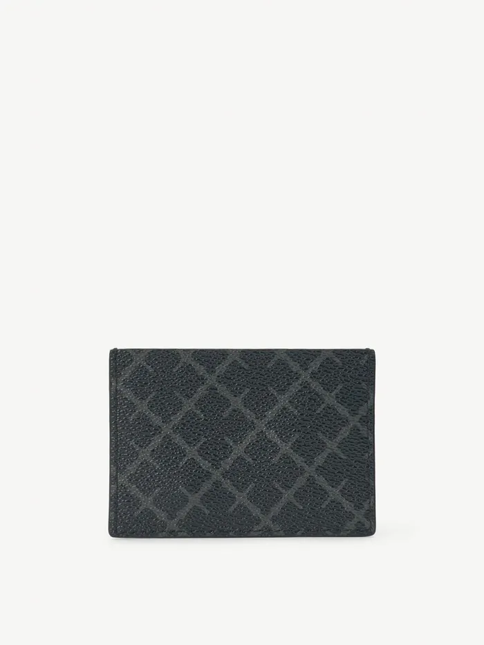 Wallets and Cardholders Women By Malene Birger Elia Printed Cardholder Charcoal