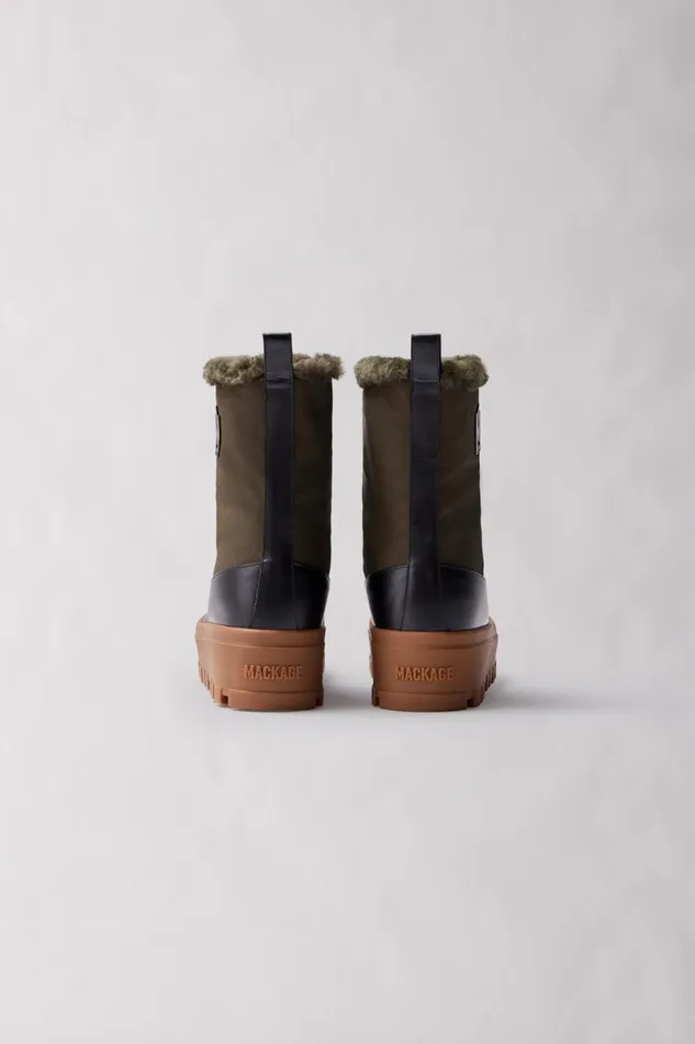 Winter Boots Women Mackage HEROW Shearlinglined Winter Boot For Women Champagne