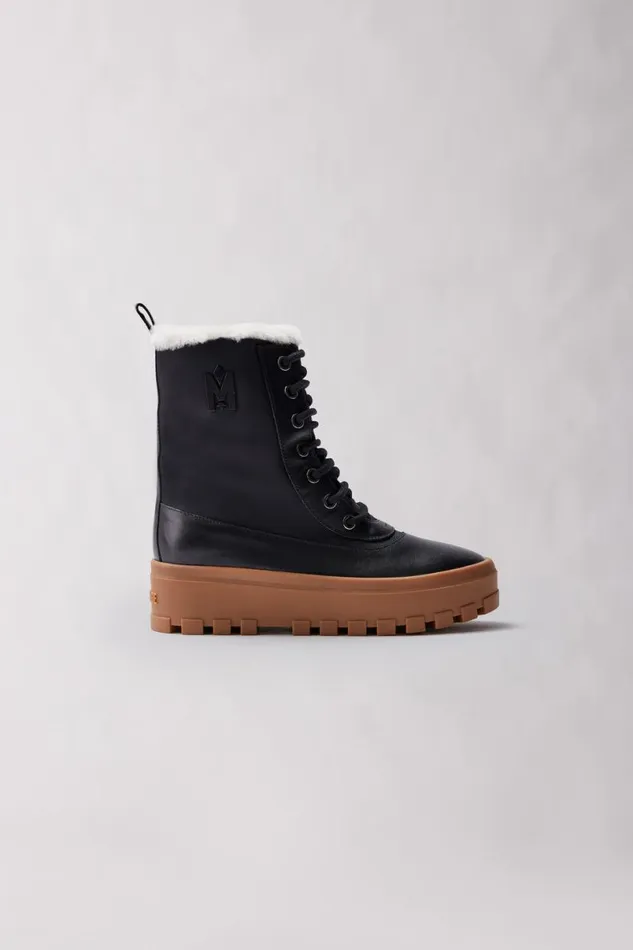 Winter Boots Women Mackage HEROW Shearlinglined Winter Boot For Women Champagne