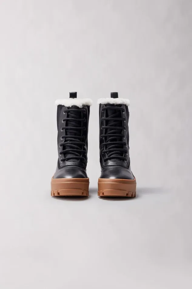 Winter Boots Women Mackage HEROW Shearlinglined Winter Boot For Women Champagne