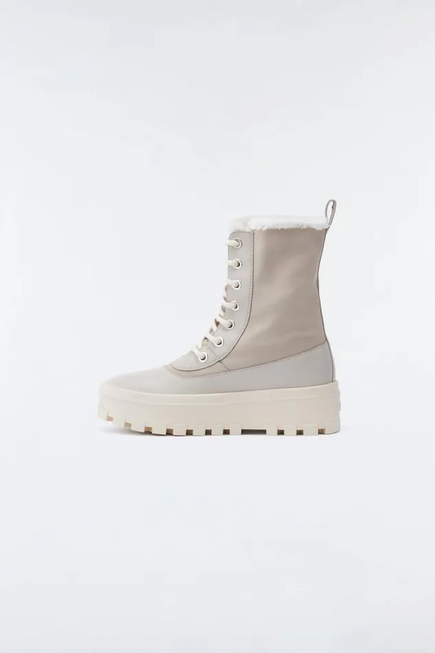 Winter Boots Women Mackage HEROW Shearlinglined Winter Boot For Women Champagne