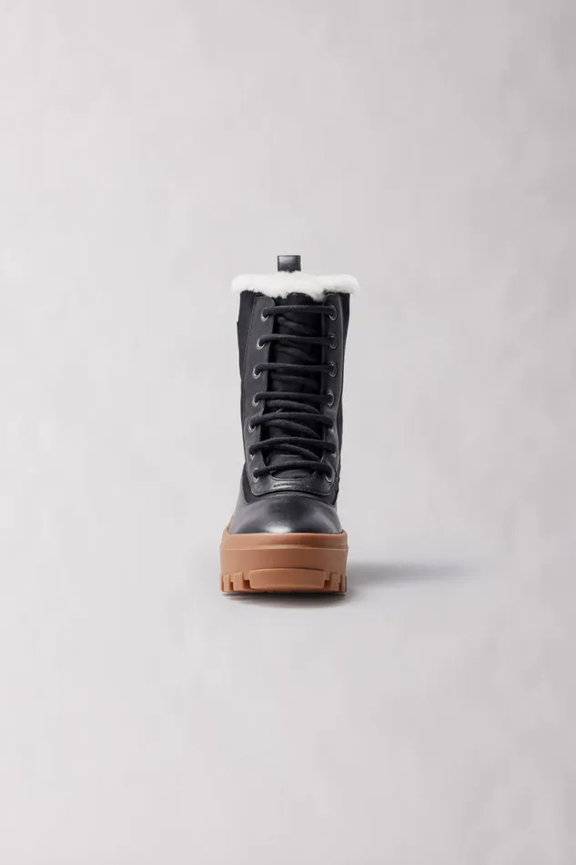 Winter Boots Women Mackage HEROW Shearlinglined Winter Boot For Women Champagne