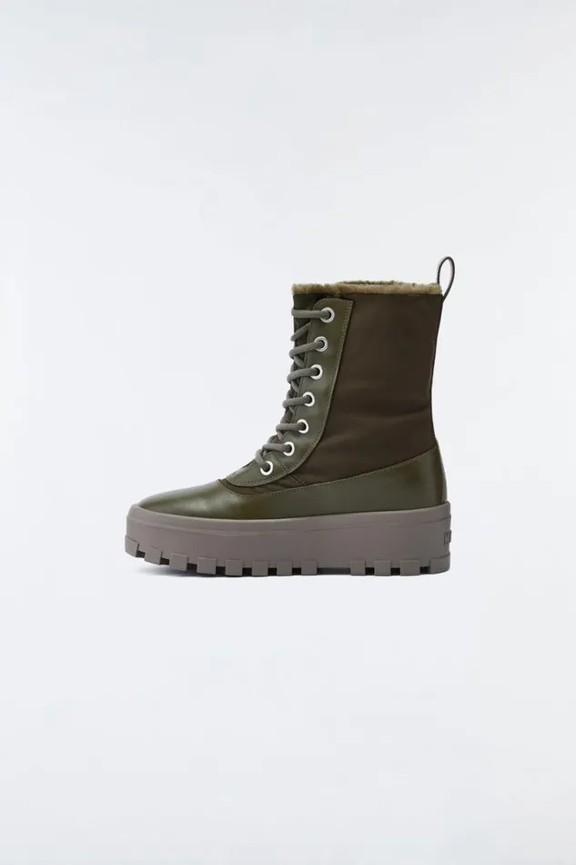 Winter Boots Women Mackage HEROW Shearlinglined Winter Boot For Women Champagne