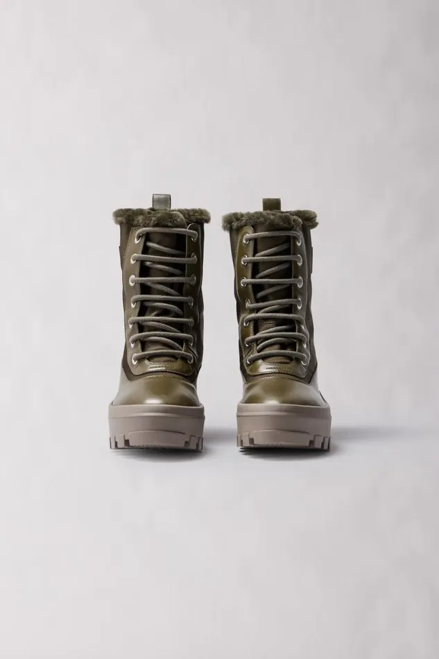 Winter Boots Women Mackage HEROW Shearlinglined Winter Boot For Women Champagne