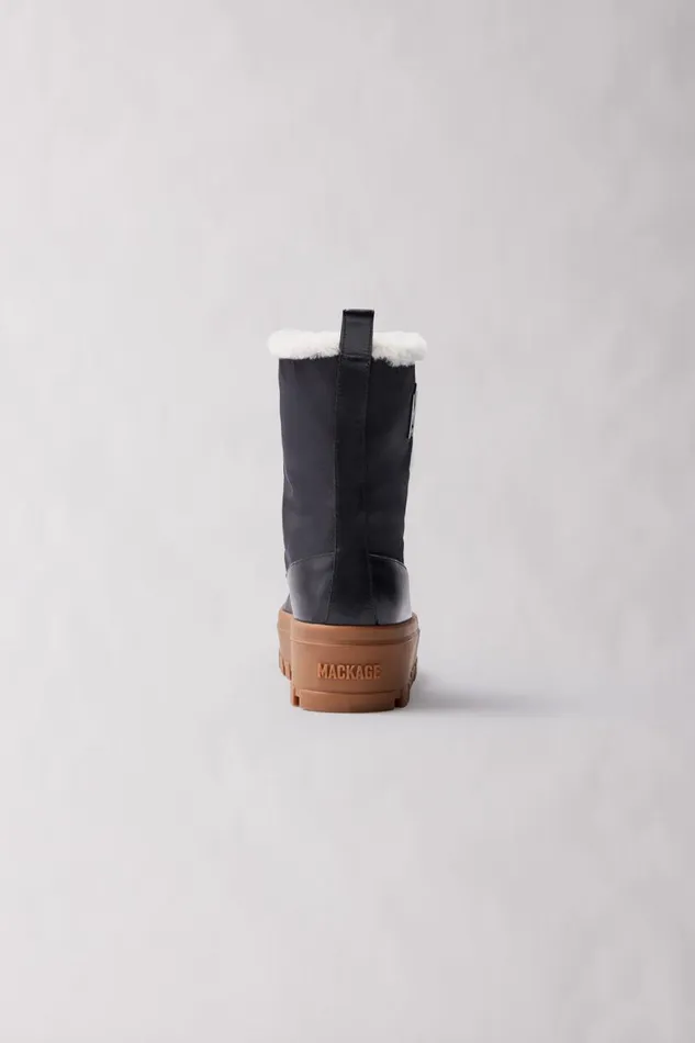 Winter Boots Women Mackage HEROW Shearlinglined Winter Boot For Women Champagne