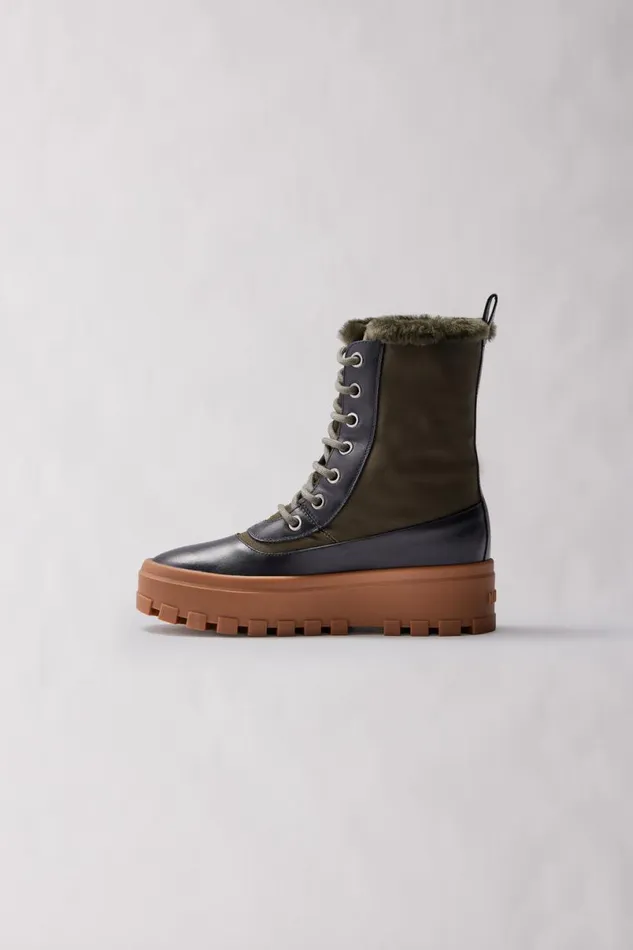Winter Boots Women Mackage HEROW Shearlinglined Winter Boot For Women Champagne