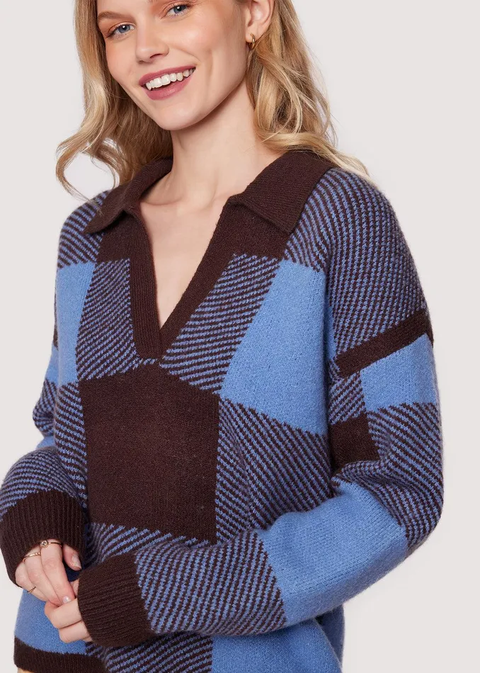 Winter School Top Chocolatemulti Women Lost Wander Sweaters