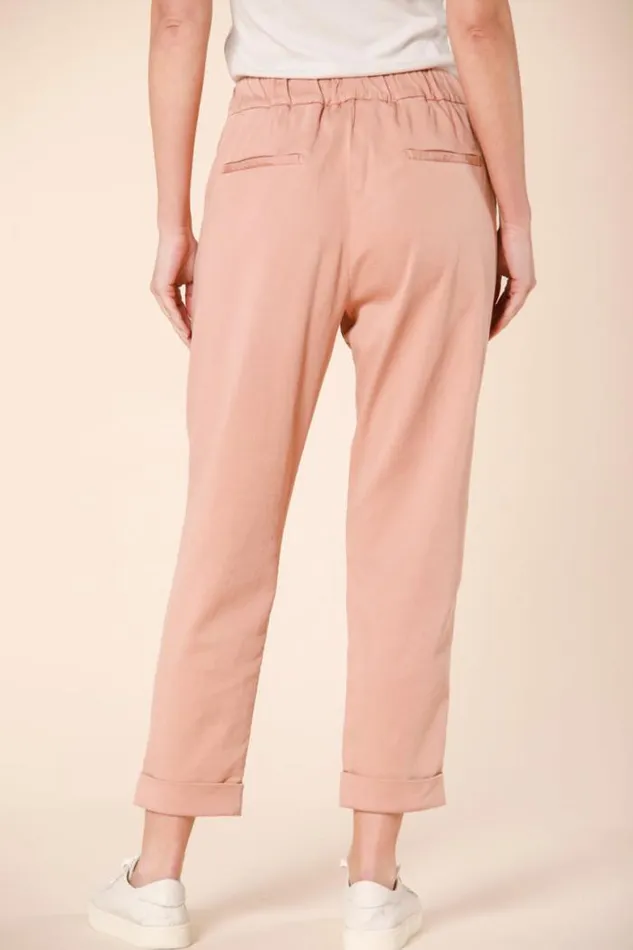 Woman Easy Jogger Chino Pants In Stretch Fleece Relaxed Mason039s Pants
