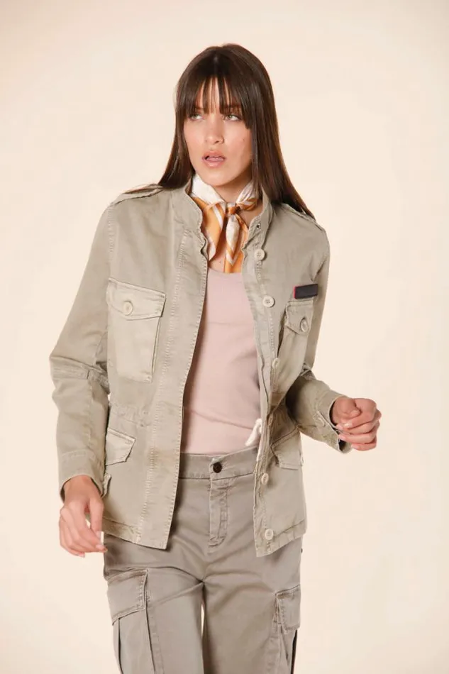 Woman Eva Field Jacket In Cotton With Patch Mason039s Jackets