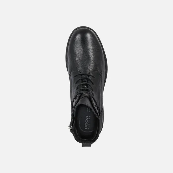 Woman Geox Ankle Boots CATRIA A Combat Boots Black Woman Geox Black