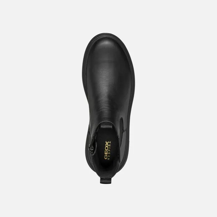 Woman Geox Ankle Boots LAMIDIE GRIP ABX WOMAN Black Waterproof Ankle Boots Black
