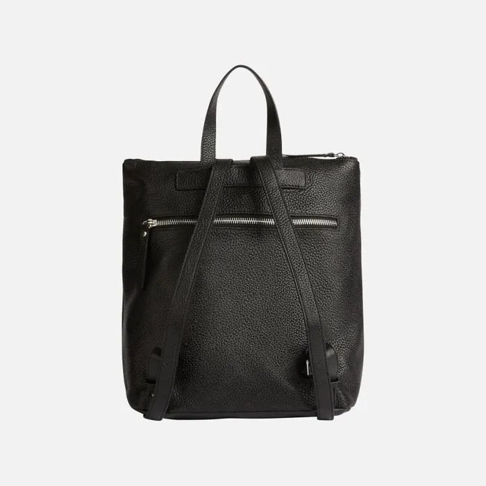 Woman Geox Bags D ARIELLE A Women039s Black Backpack Respira Black