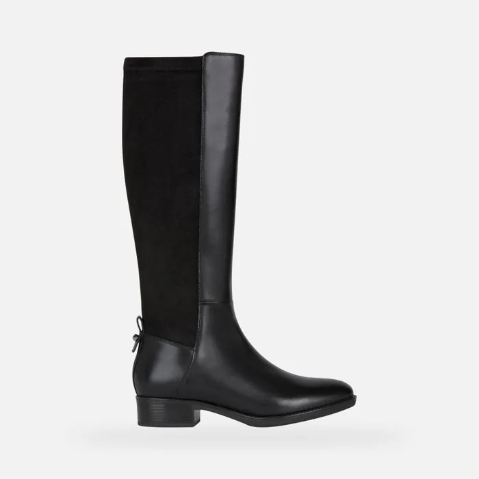 Woman Geox Boots FELICITY D High Boots Black Woman Geox Black