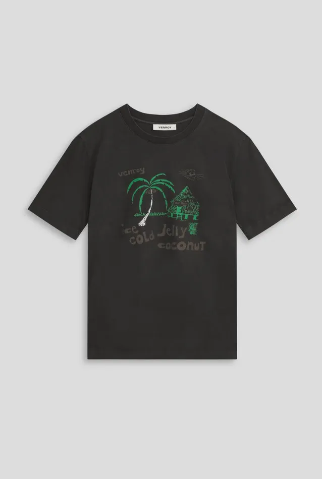 WomanMan Venroy TShirts and Tanks Ice Cold Coconut Logo TShirt