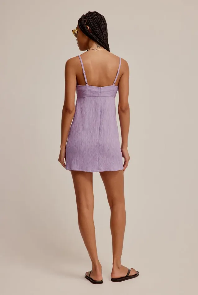 Woman Venroy Dresses Panelled Crinkle Mini Dress