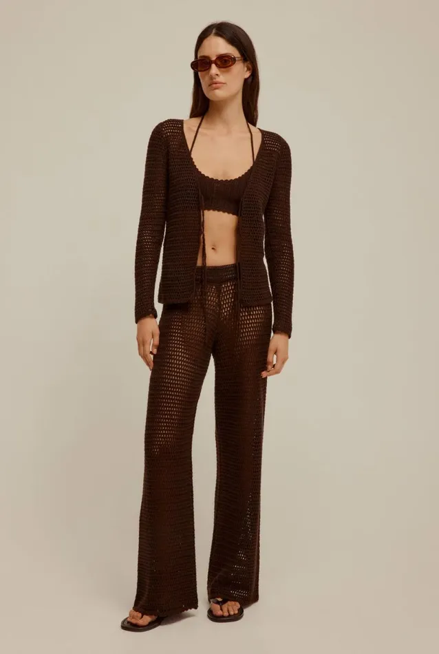 Woman Venroy Pants Crochet Pant