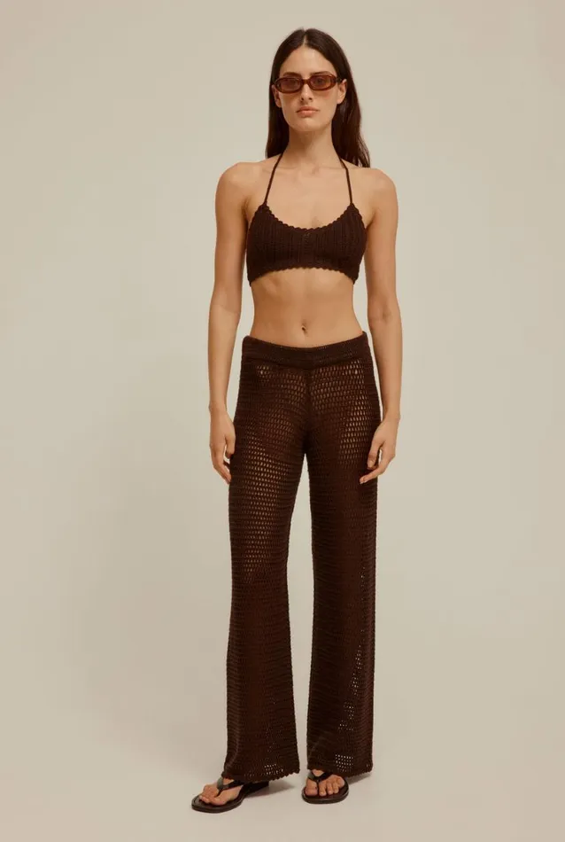 Woman Venroy Pants Crochet Pant