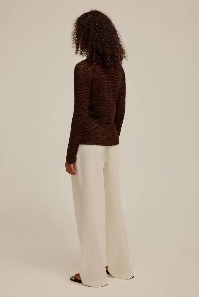 Woman Venroy Pants Fixed Waist Linen Trouser