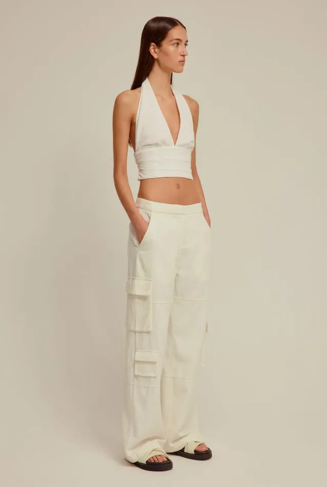 Woman Venroy Pants Utility Cotton Cargo Pant