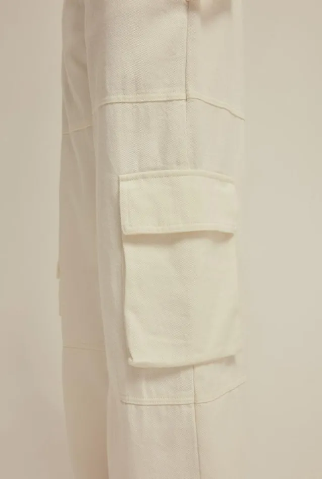 Woman Venroy Pants Utility Cotton Cargo Pant