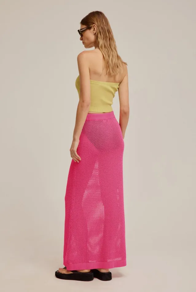 Woman Venroy Skirts Crochet Knit Skirt