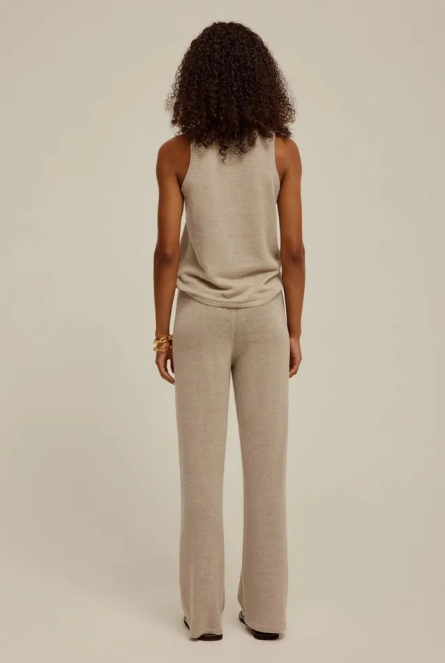 Woman Venroy TShirts and Tanks Linen Knitted Tank