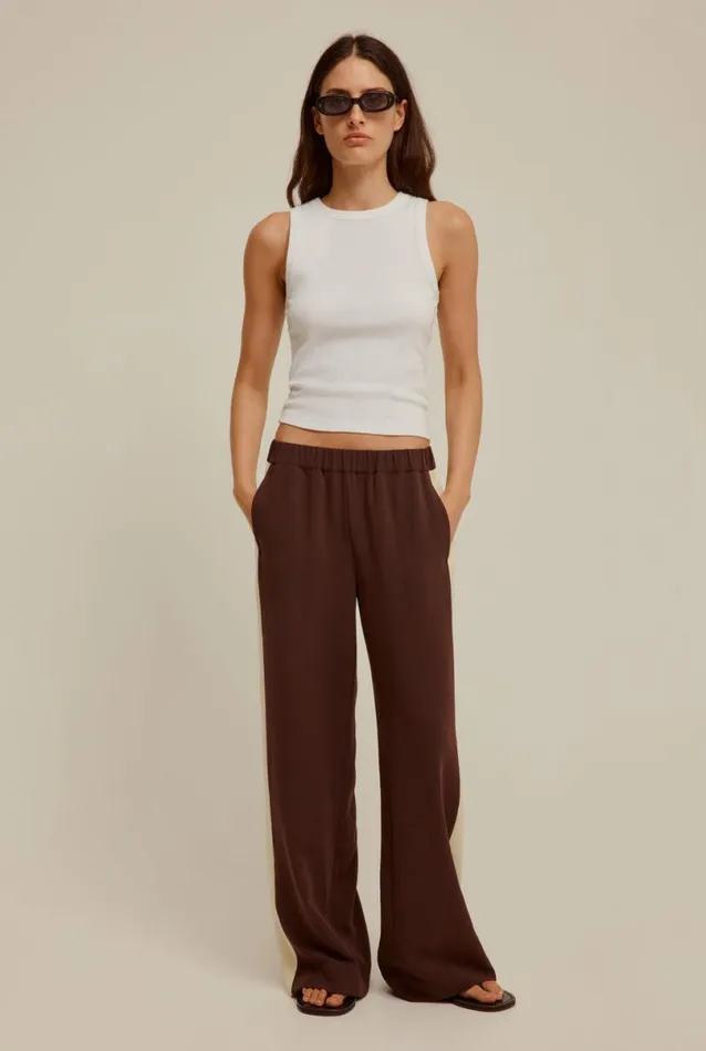 Woman Venroy Tops Crew Neck Jersey Rib Tank