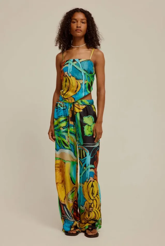 Woman Venroy Tops Silk Scarf Top