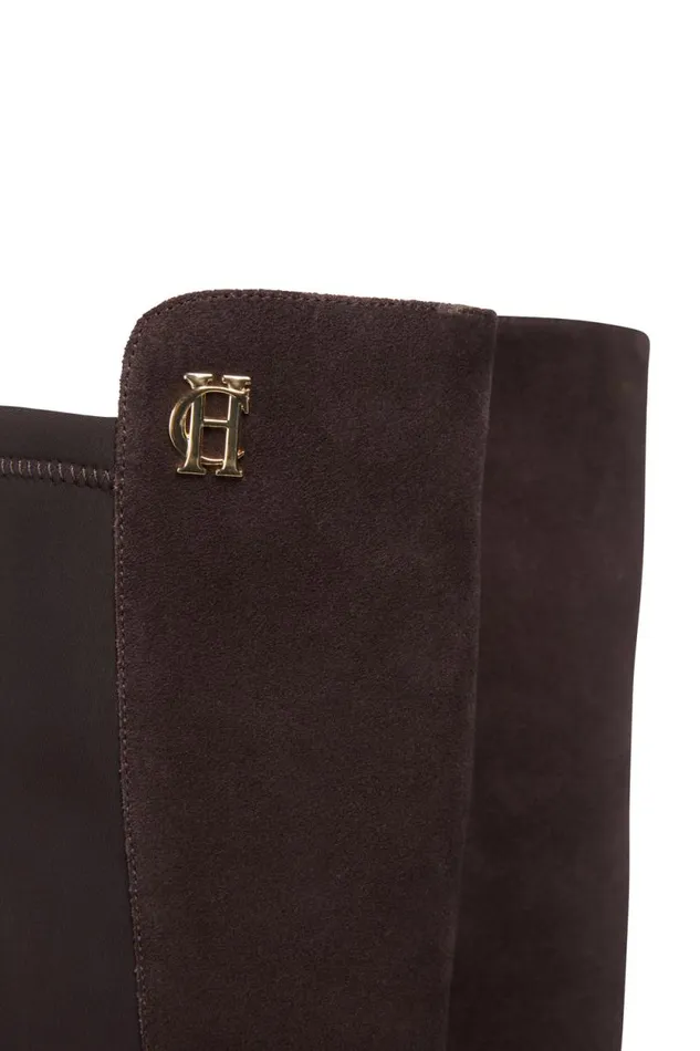 Women Albany Heeled Boot Chocolate Suede Holland Cooper Boots