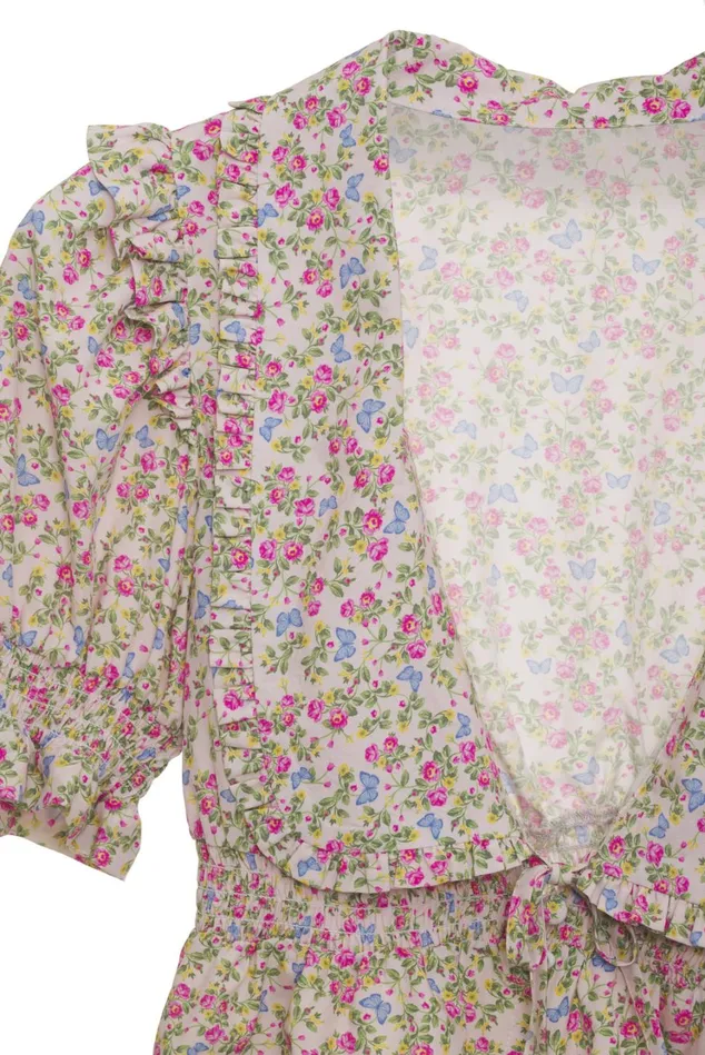 Women Baby Butterflies Sleep Top Multi For Love and Lemons Lingerie Women Baby Butterflies Sleep Top Multi For Love and Lemons Lingerie