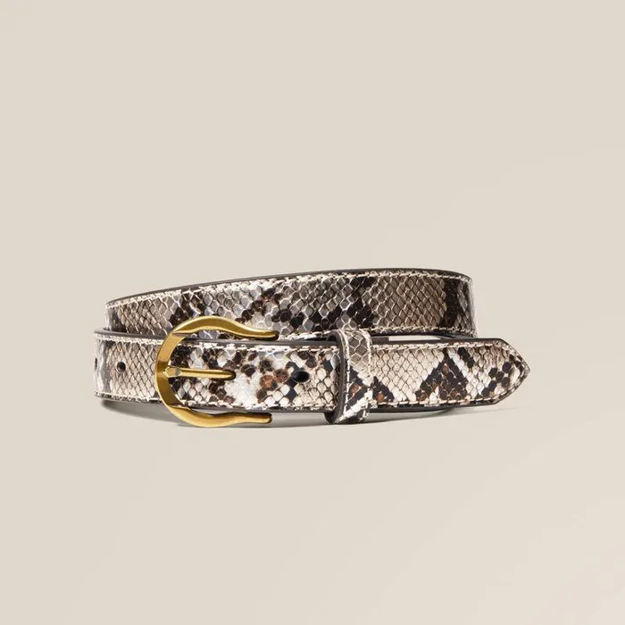 Women Belts Ariat Narrow Belt Snake Print