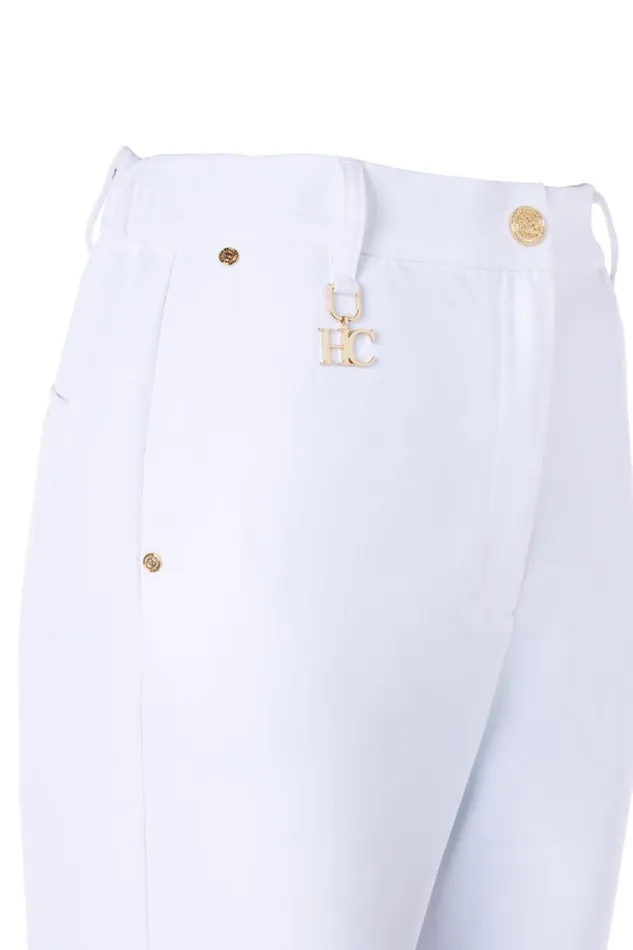 Women Bexley Cigarette Trouser White Holland Cooper Trousers