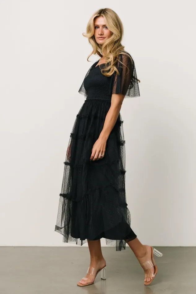 Women Bexley Tulle Dress Midnight Blue Baltic Born Tulle Styles Women Bexley Tulle Dress Midnight Blue Baltic Born Tulle Styles