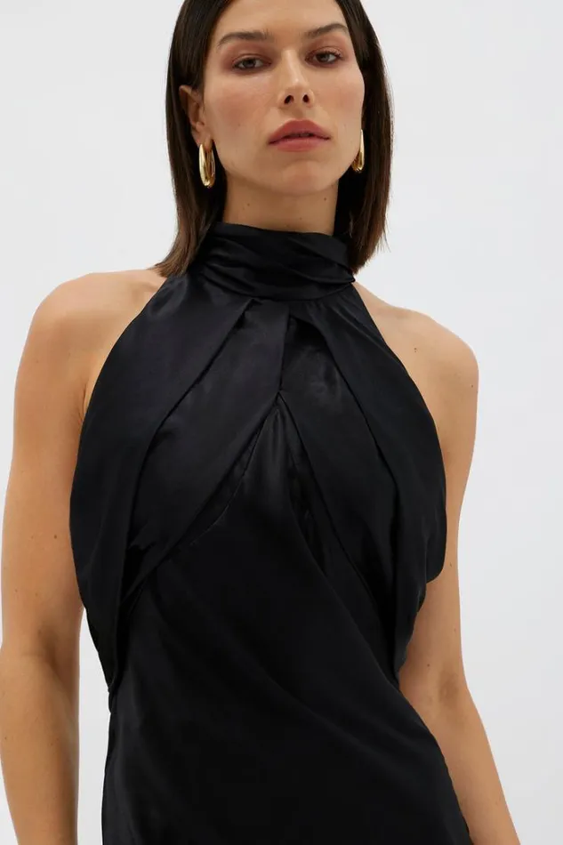 Women Black Dresses Rachel Gilbert Audrey Gown In Black Women Black Dresses Rachel Gilbert Audrey Gown In Black
