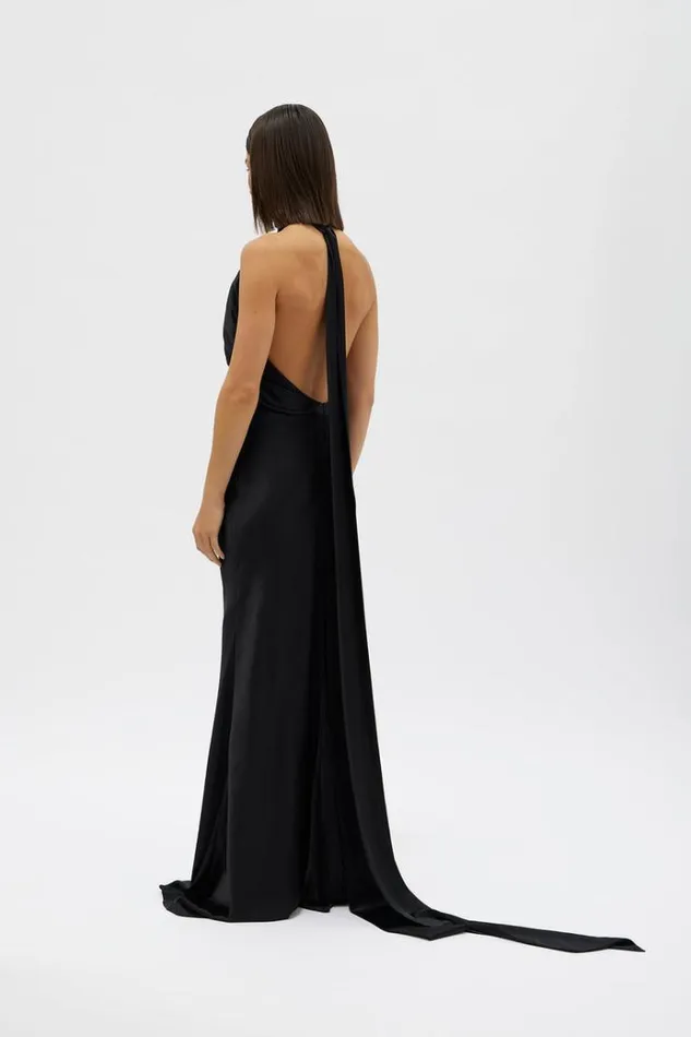 Women Black Dresses Rachel Gilbert Audrey Gown In Black Women Black Dresses Rachel Gilbert Audrey Gown In Black