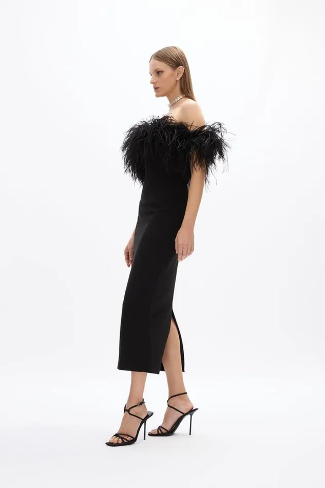 Women Black Dresses Rachel Gilbert Link Dress Black