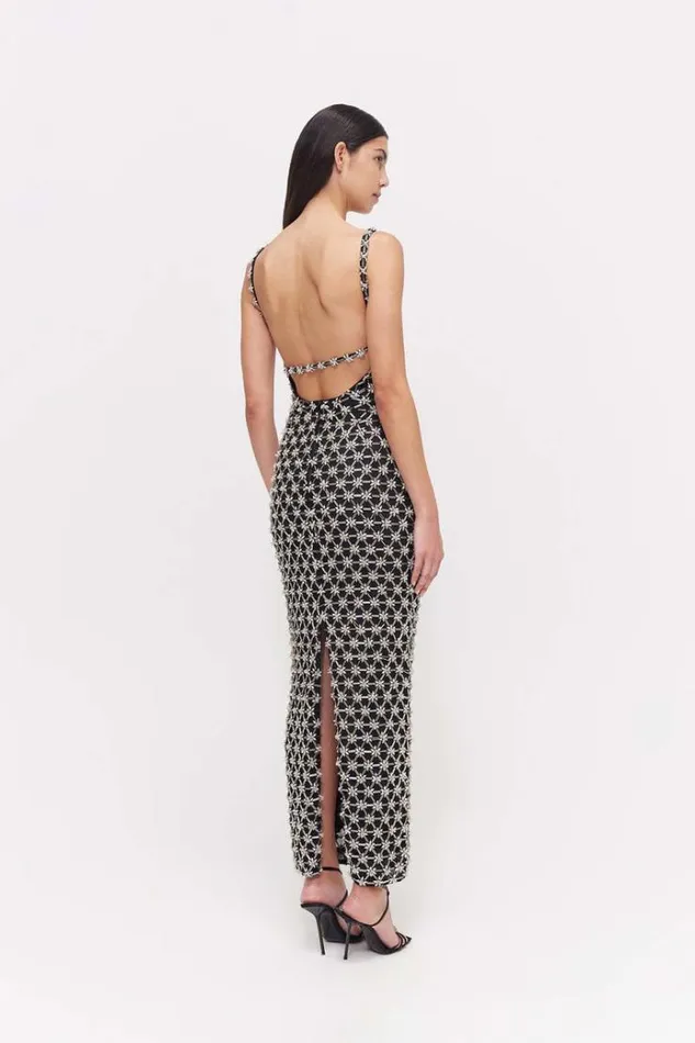 Women Black Dresses Rachel Gilbert NIXON GOWN