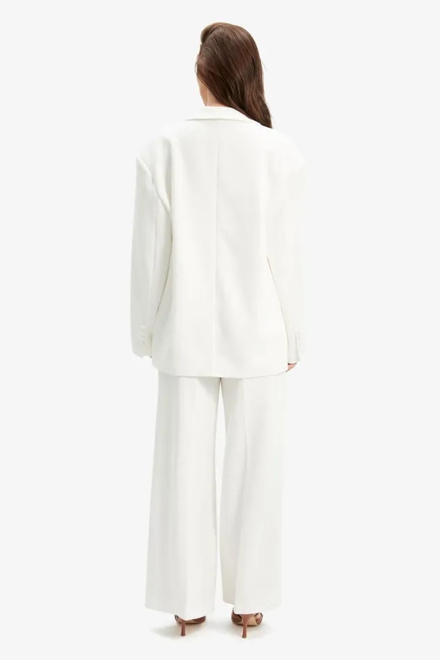 Women Blazers Bardot Malene Oversized Blazer In Orchid White Orchid White