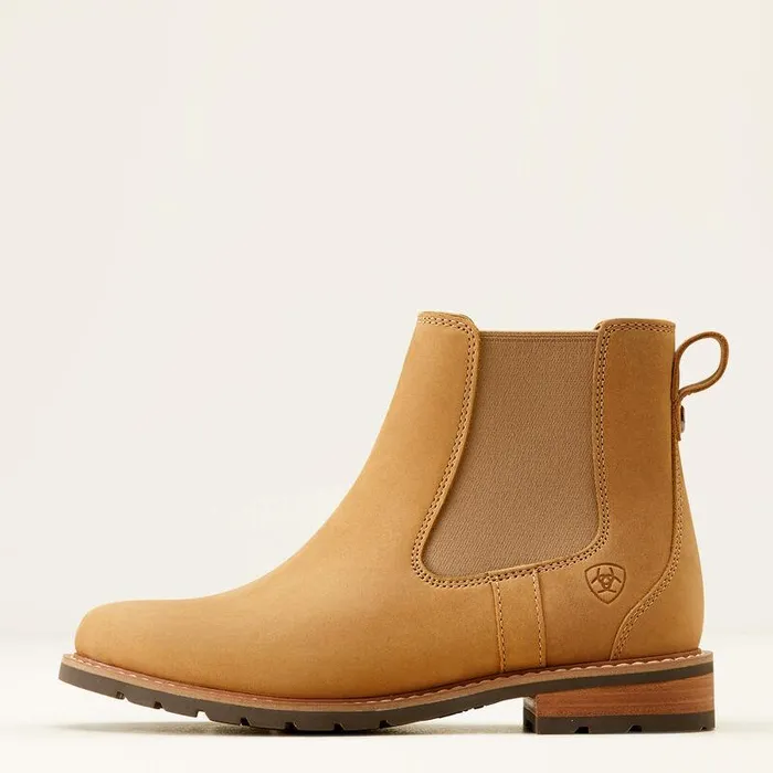 Women Booties Ariat Wexford Chelsea Boot Natural Tan Women Booties Ariat Wexford Chelsea Boot Natural Tan