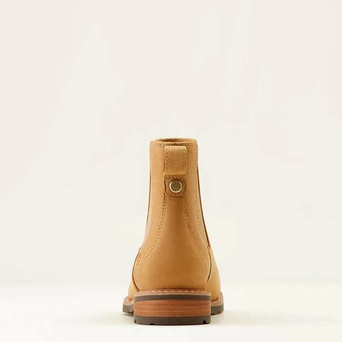 Women Booties Ariat Wexford Chelsea Boot Natural Tan Women Booties Ariat Wexford Chelsea Boot Natural Tan