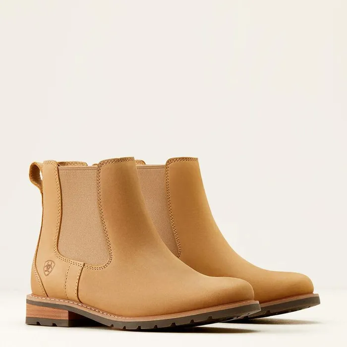 Women Booties Ariat Wexford Chelsea Boot Natural Tan Women Booties Ariat Wexford Chelsea Boot Natural Tan