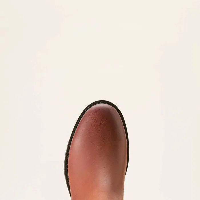 Women Booties Ariat Wexford Lug Mid Waterproof Chelsea Boot Rockwood
