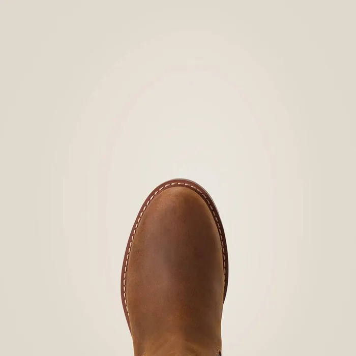 Women Booties Ariat Wexford Waterproof Chelsea Boot Weathered Brown Women Booties Ariat Wexford Waterproof Chelsea Boot Weathered Brown