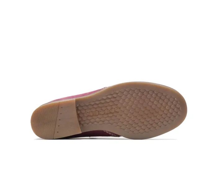 Women Boots Hush Puppies Mazin Cayto Dark Wine Nubuck