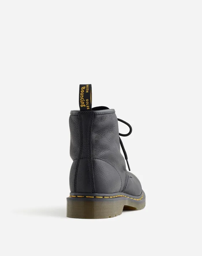 Women Boots Madewell Dr Martens 101 Boots In Leather Black Virginia
